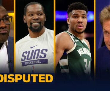 Giannis jokes he can teach Kevin Durant how to carry his own team | NBA | UNDISPUTED