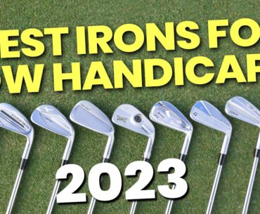 BEST IRONS FOR LOW HANDICAPS 2023! THE WINNER IS...