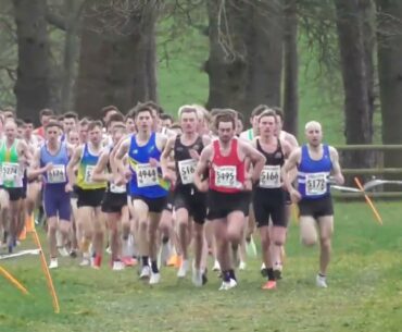 Senior Men English National Cross Country Championships 25th February 2023