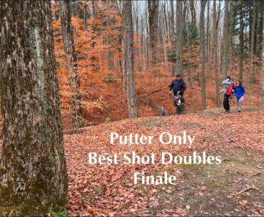 Disc Golf Putter Only Best Shot Doubles Back 5 | D2DG