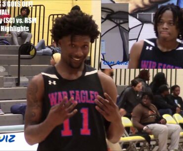 WAR EAGLES BIG 3 GOES OFF! HIGHWAY 39 RIVAL! Wagener-Salley (SC) vs. RSM (SC)| Full Game Highlights