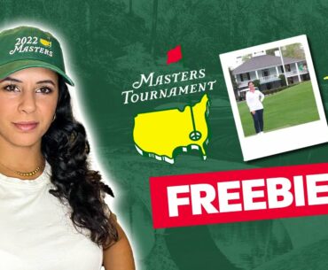 First Masters Golf Experience - FREEBIES You Don't Want To Miss