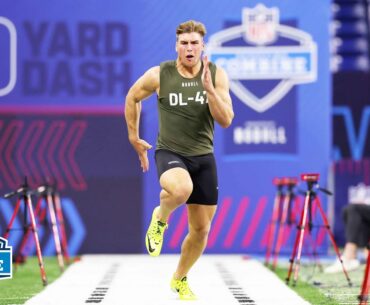 Defensive Linemen Run the 40-Yard Dash at 2023 NFL Combine: Nolan Smith Runs 4.39 Officially