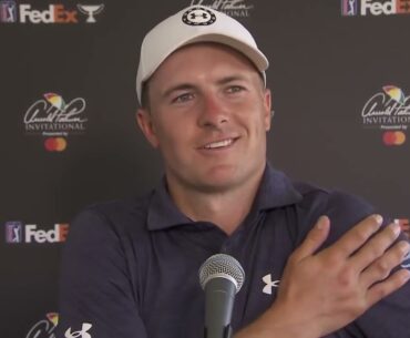Jordan Spieth Thursday Flash Interview 2023 Arnold Palmer Invitational · Round 1