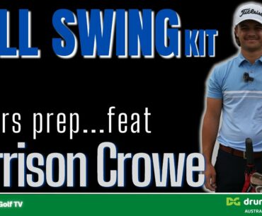 Harrison Crowe chats majors prep and the new Full Swing Kit.