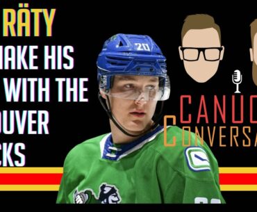 Aatu Räty will makes his debut with the Vancouver Canucks | Canucks Conversation - Feb 23, 2023