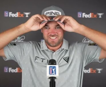 Corey Conners Friday Spanish Flash Interview 2023 Arnold Palmer Invitational · Round 2