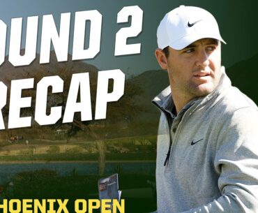 Round 2 Recap Live From The WM Phoenix Open | The First Cut Golf Podcast