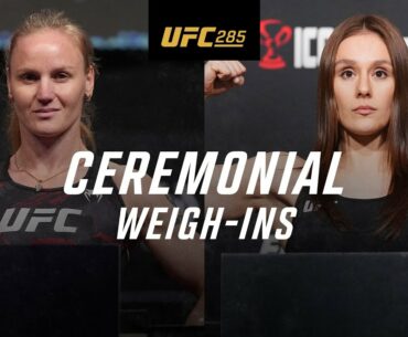 UFC 285: Ceremonial Weigh-In