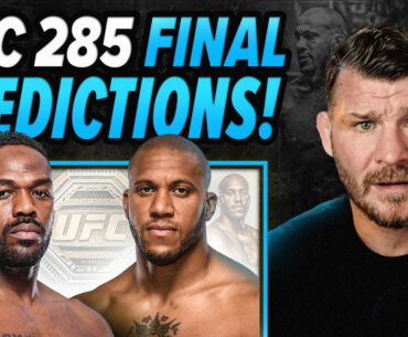 BISPING predicts JON JONES vs CIRYL GANE ! | UFC 285 FINAL PREDICTION!