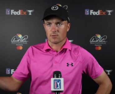 Jordan Spieth Saturday Flash Interview 2023 Arnold Palmer Invitational · Round 3
