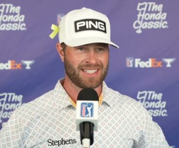 David Lingmerth Sunday Flash Interview 2023 The Honda Classic · Round 4