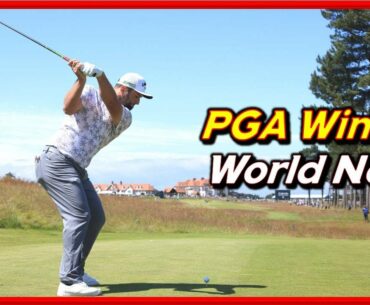 PGA Winner & World No.1 "Jon Rahm" Solid Swing & Slow MotionsㅣGenesis 2023 Champion