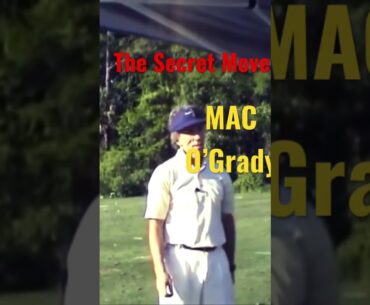 Mac O’Grady describes the Secret right Elbow move | also quoting the Golfing Machine  #morad #tgm