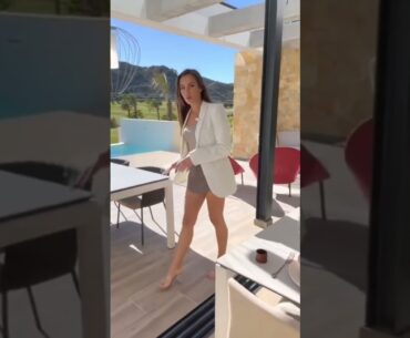 Frontline golf Villa in Alicante | Watch the full video here ⬆️ #propertiesforsale #alicante