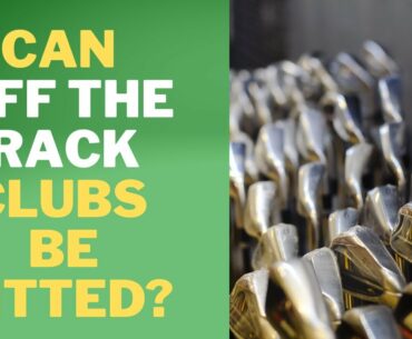 Can You Get Existing Clubs Fitted?