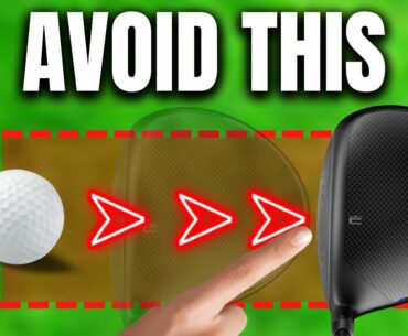 You SERIOUSLY need to AVOID Pulling the Club Straight back!