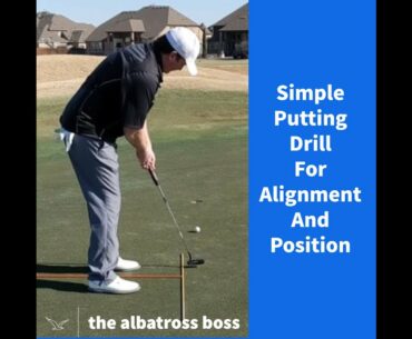 Simple Putting Drill For Alignment And Position