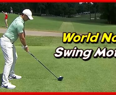 PGA No.1 "Rory Mcilroy" Poweruful Driver-Wood-Iron Swing & Slow Motions from Various Angles