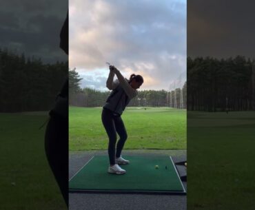 MY SWING TRANSFORMATION!!! #shorts #golf #golfswing #golfgirl #golfing