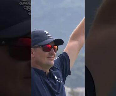 ⛳️ First Olympic Hole In One! | 🔥 Justin Rose Makes History In Rio #shorts