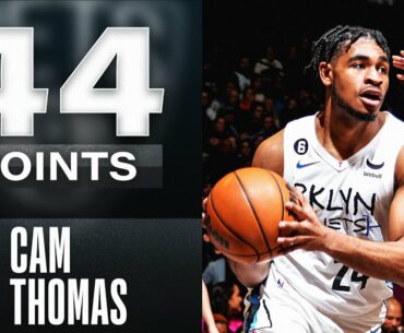 Cam Thomas drops a CAREER-HIGH 44PTS In NETS W!🔥 | February 4, 2023