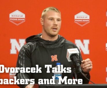 Nebraska Football: Rob Dvoracek Talks Linebackers and More