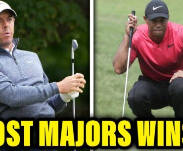Golfers With The Most Majors Wins