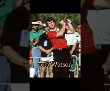 Tom Watson #pgatour #livgolf #pga #shorts #golf