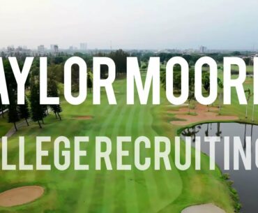 Taylor Moore on his College Recruiting