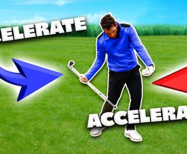 DECELERATE & ACCELERATE IN THE DOWNSWING! | Pete Cowen Iron Swing