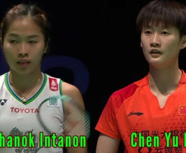Badminton Ratchanok Intanon (THA) vs (CHN) Chen Yu Fei England Open