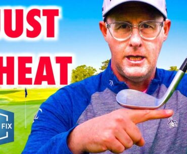 I cheat with my wedges : you should too.