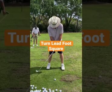 Good dynamic drill for solid irons! Preset Impact motion drill. Feels good and works! #golf