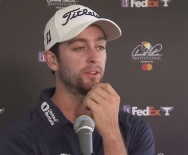 Davis Riley Friday Spanish Flash Interview 2023 Arnold Palmer Invitational · Round 2