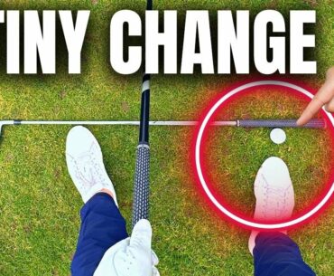 I’ve made TINY CHANGES To My Set Up for Effortless Ball Striking!
