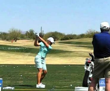 Suzanne Peterson Golf Swing