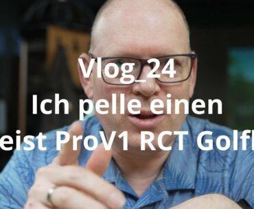 Vlog_ 24 Ich pelle einen Titleist ProV1 RCT Golfball und Mizuno ST-Z #martinstechergolf #titleist