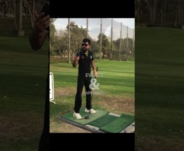 Rashid Khan ki Golf Me Helicopter Shots