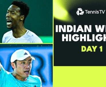 Monfils Returns To Tour; Wu Yibing & Bublik Feature | Indian Wells 2023 Day 1 Highlights