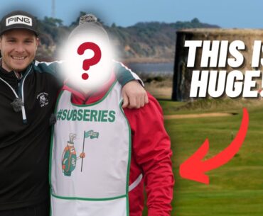 Can A WORLD CLASS CADDY help George Shoot #SUB80 (Felixstowe Ferry Golf Club Ep.2)