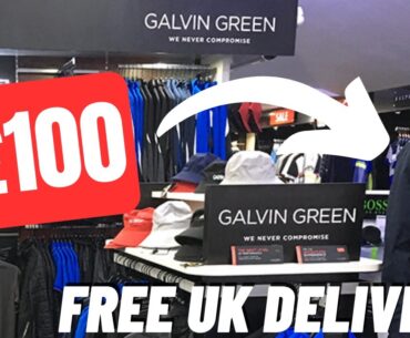 DAILY REAL DEAL - GALVIN GREEN WATERPROOF JACKETS| #golf #galvingreen #golfvlogs