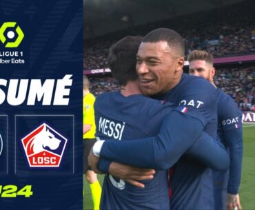 PARIS SAINT-GERMAIN - LOSC LILLE (4 - 3) - Résumé - (PSG - LOSC) / 2022-2023