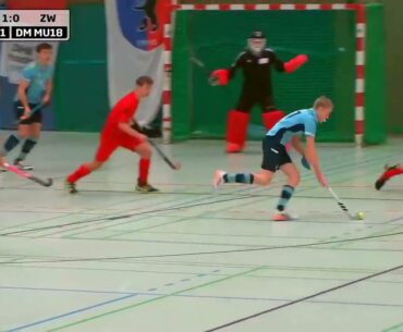 Deutsche Hallenhockey-Meisterschaft Männliche U18 Gladbacher HTC vs. Zehlendorfer Wespen 04.03.2023