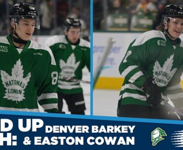 Mic'd Up With Denver Barkey & Easton Cowan