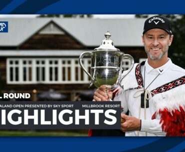 Veteran Jones triumphs at Millbrook | Round 4 highlights | New Zealand Open presented by SKY SPORT