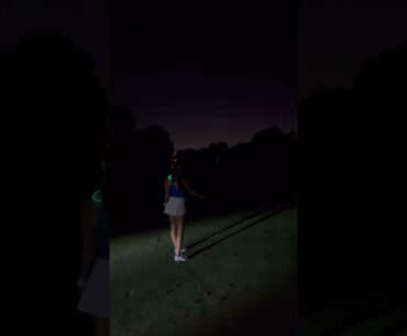 Come play glow golf with me ! #golf #golfer #golfswing #golfgirl #golflife #golfcourse #sports