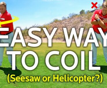 Easy Way To Coil In The Backswing