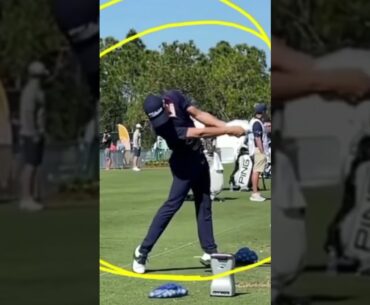 PGA "Justin Thmas" Powerful Impact Swing Slow Motions Iron Driver
