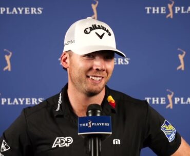 Sam Burns Thursday Flash Interview 2023 THE PLAYERS Championship